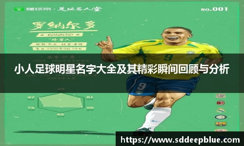 小人足球明星名字大全及其精彩瞬间回顾与分析
