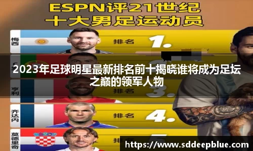 2023年足球明星最新排名前十揭晓谁将成为足坛之巅的领军人物